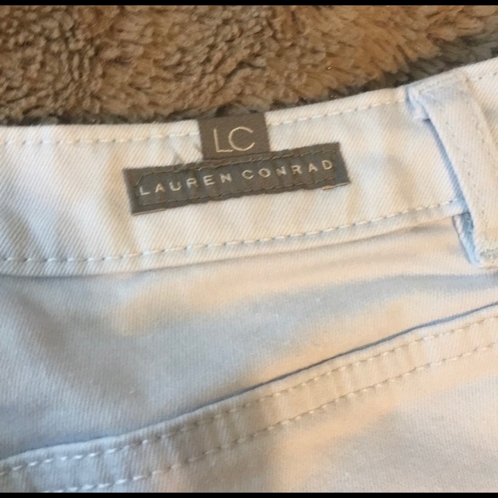 Lauren Conrad skinny jeans sz8 light blue - Picture 4 of 4